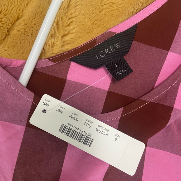 J. Crew tank with bow! NWT! - Picture 3 of 3